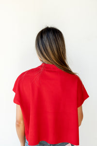 mackenzie mock neck sweater