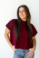 dark burgundy
