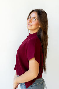 mackenzie mock neck sweater