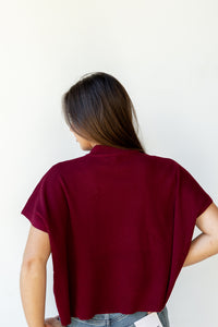 mackenzie mock neck sweater