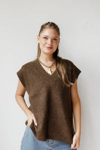 mandy knitted vest