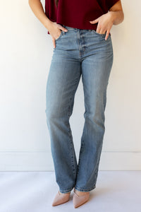 sundaze high rise vintage straight jeans