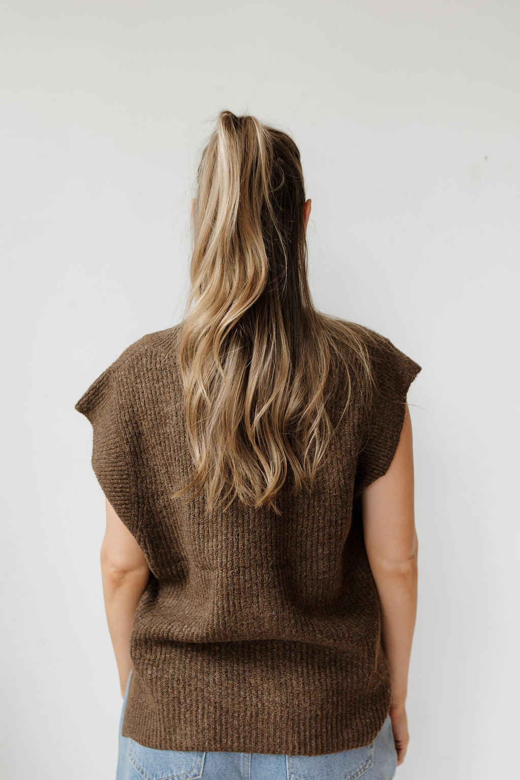mandy knitted vest