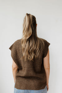 mandy knitted vest
