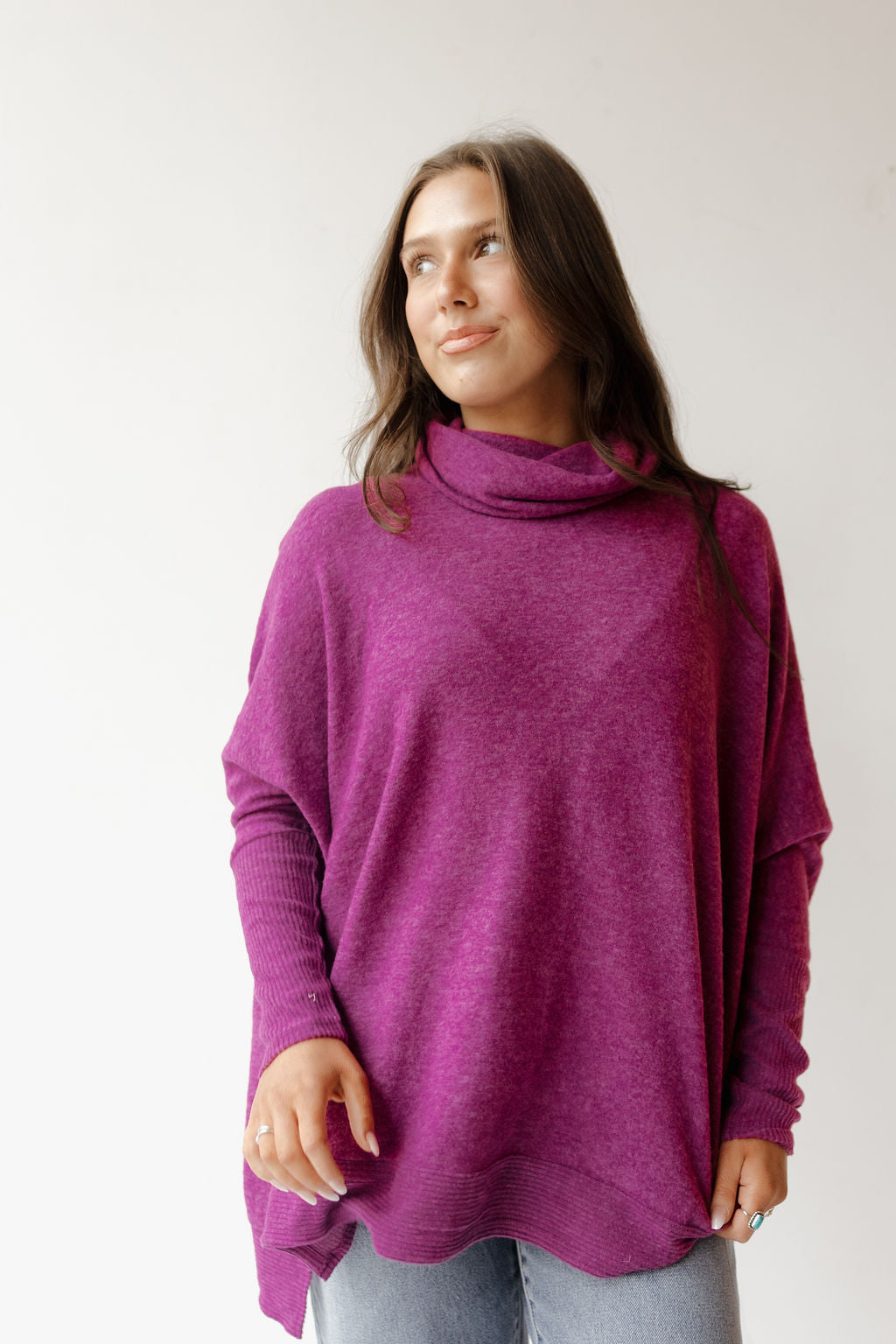 aveline cowl neck sweater