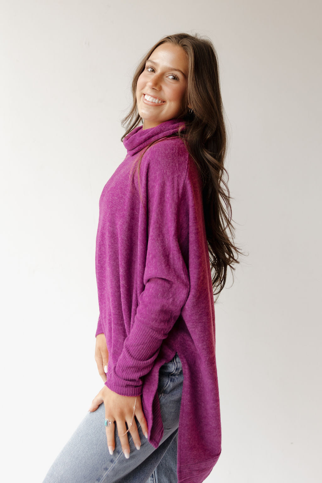 aveline cowl neck sweater