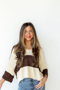 jasmine striped sweater