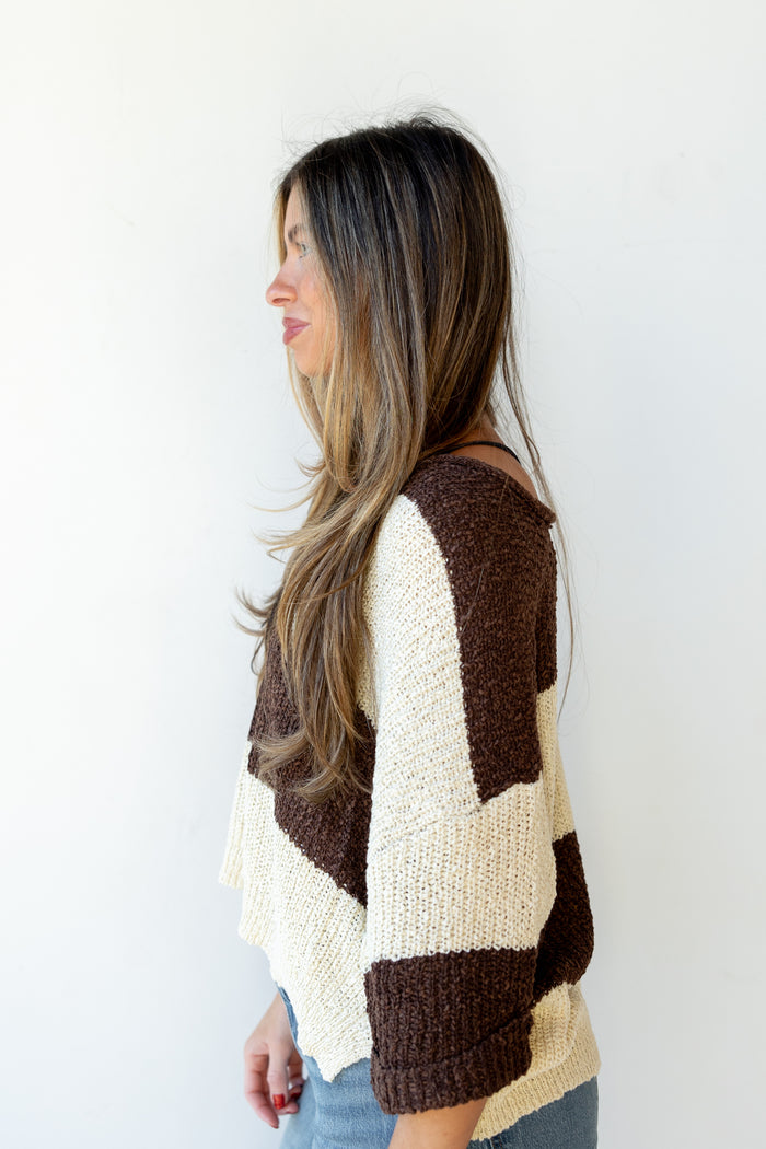 jasmine striped sweater
