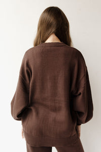 jordy tie knit cardigan