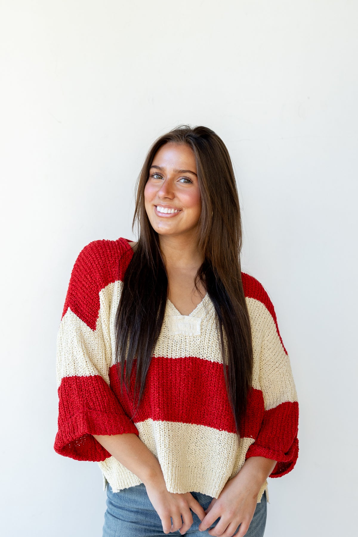 jasmine striped sweater