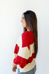 jasmine striped sweater