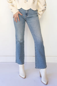 mode, soho high rise ankle flare