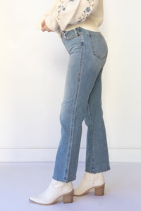 mode, soho high rise ankle flare