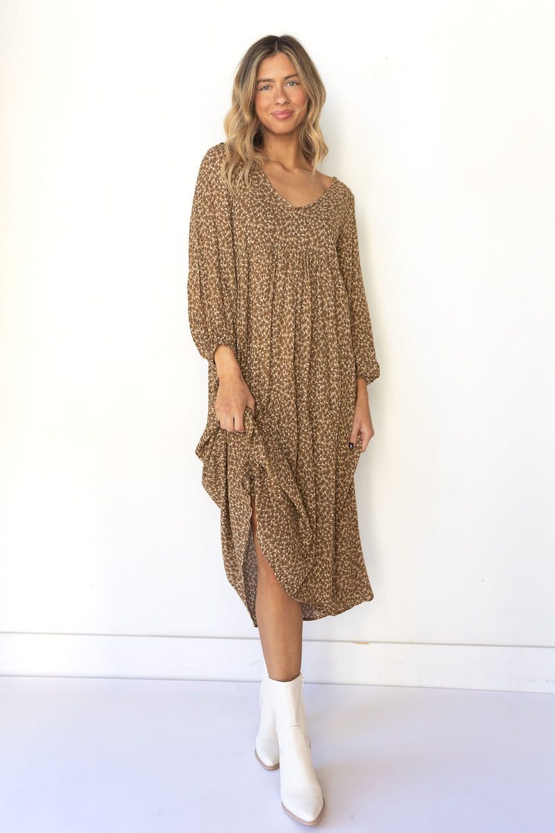mode, its a beut tiered maxi dress