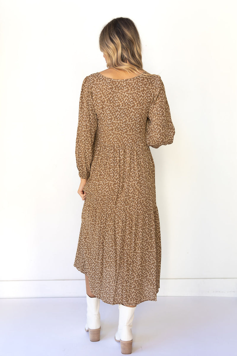 mode, its a beut tiered maxi dress