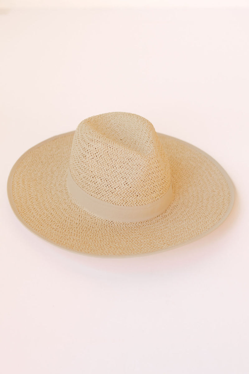 emma adjustable hat, natural