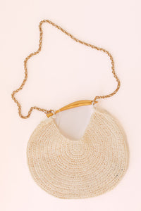 brielle crossbody, ivory