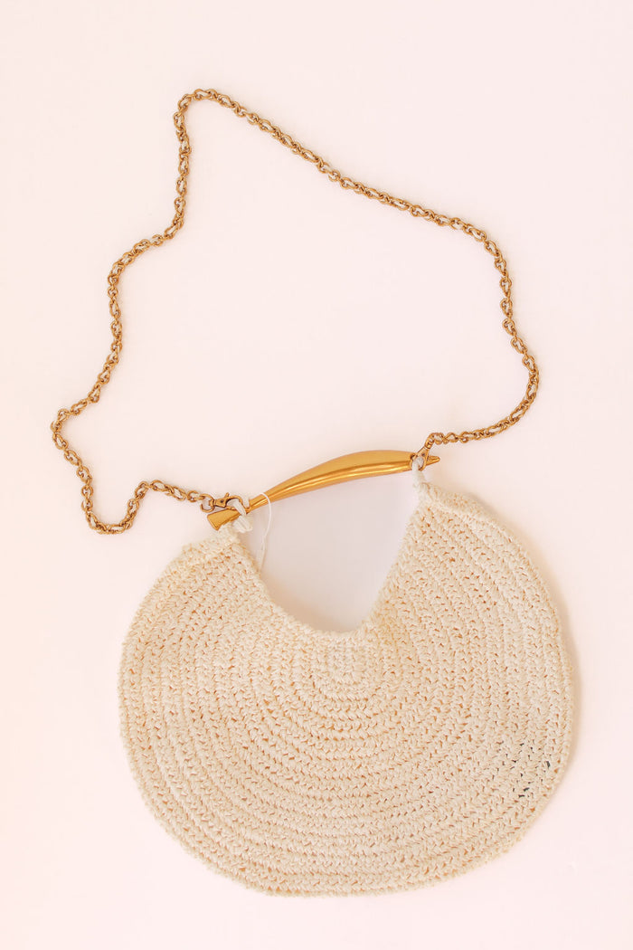 brielle crossbody, ivory