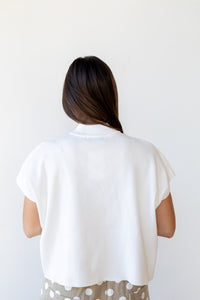 mackenzie mock neck sweater