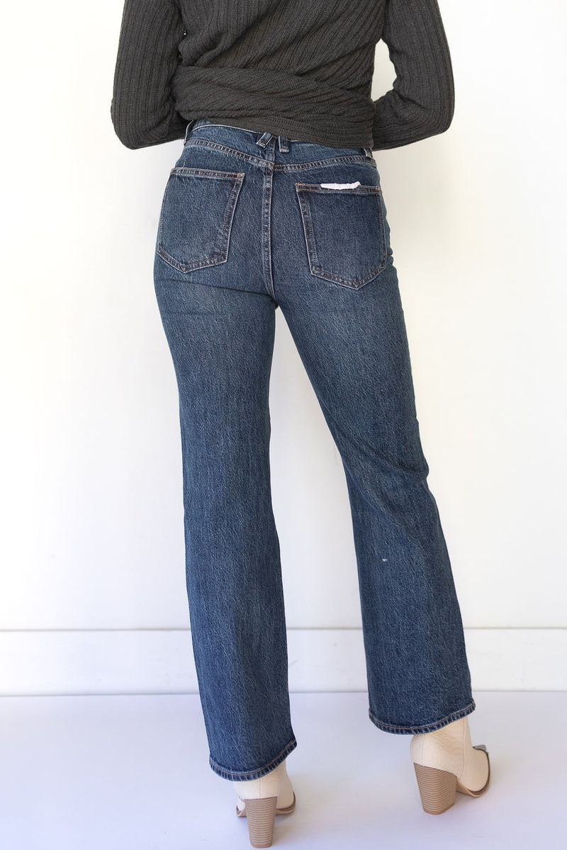 mode, ally high rise vintage jeans