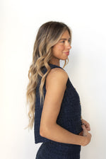 mode, kennedy tweed vest
