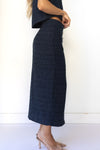 mode, kennedy tweed midi skirt