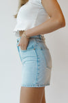 dahlia denim shorts
