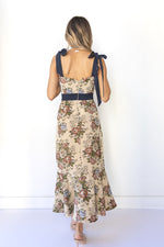 mode, marjorie floral midi dress
