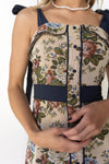 mode, marjorie floral midi dress