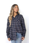 mode, check oversized button down