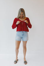 tied with love sweater