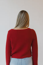 tied with love sweater