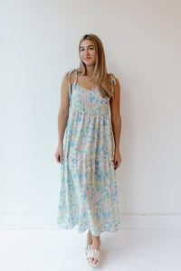 lanie floral maxi dress