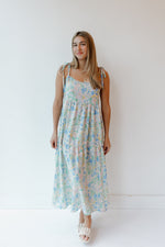 lanie floral maxi dress