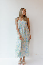lanie floral maxi dress