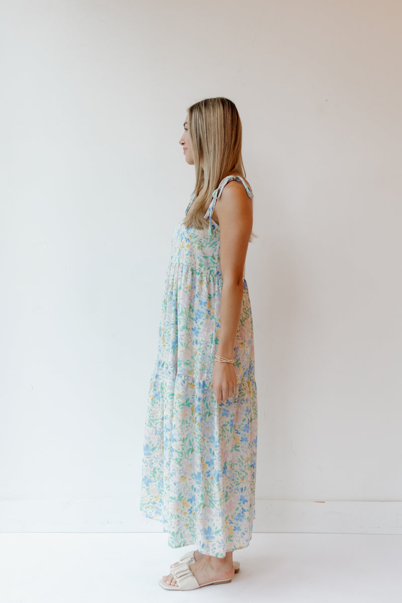 lanie floral maxi dress