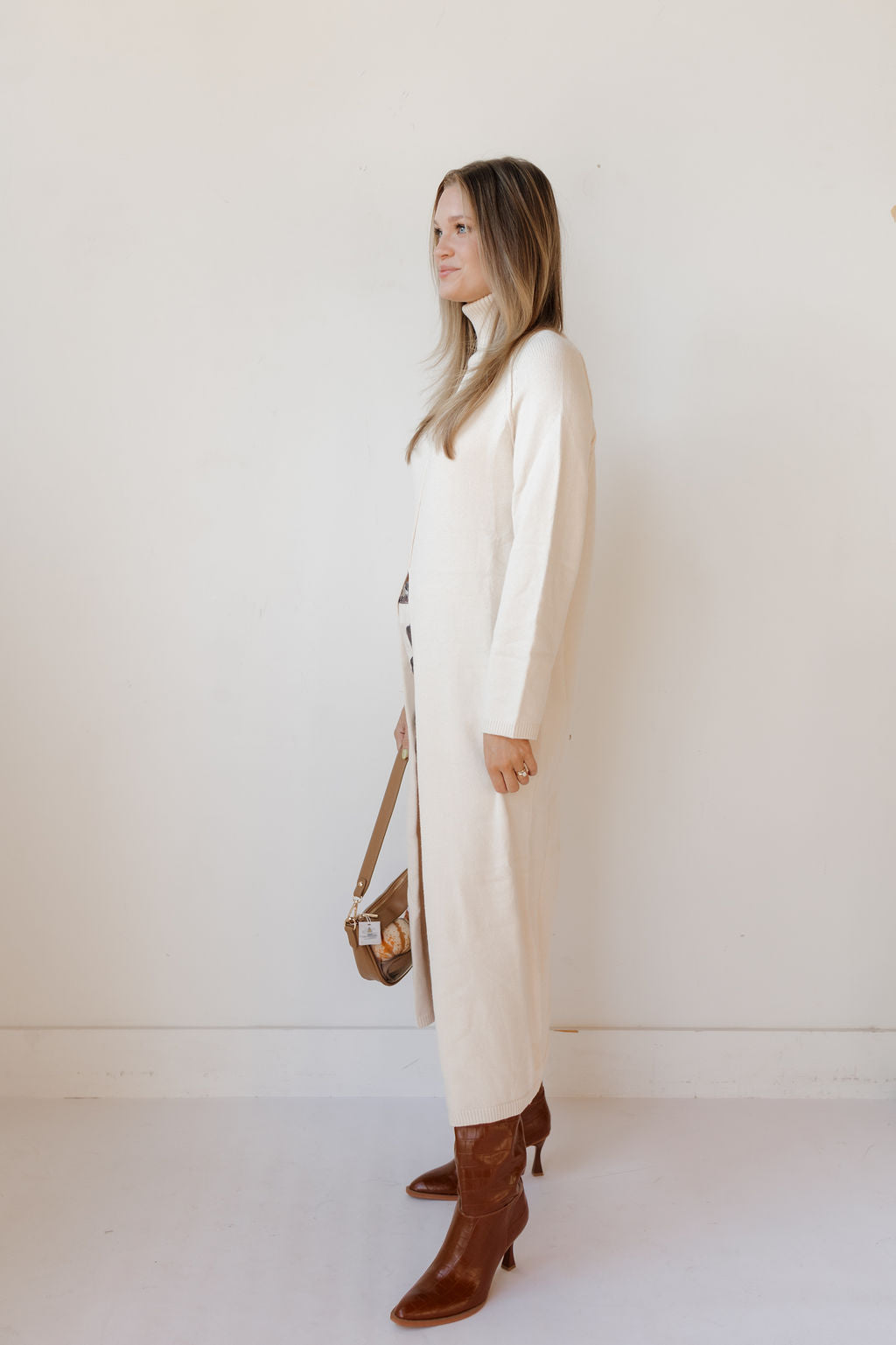 autumn knit tunic