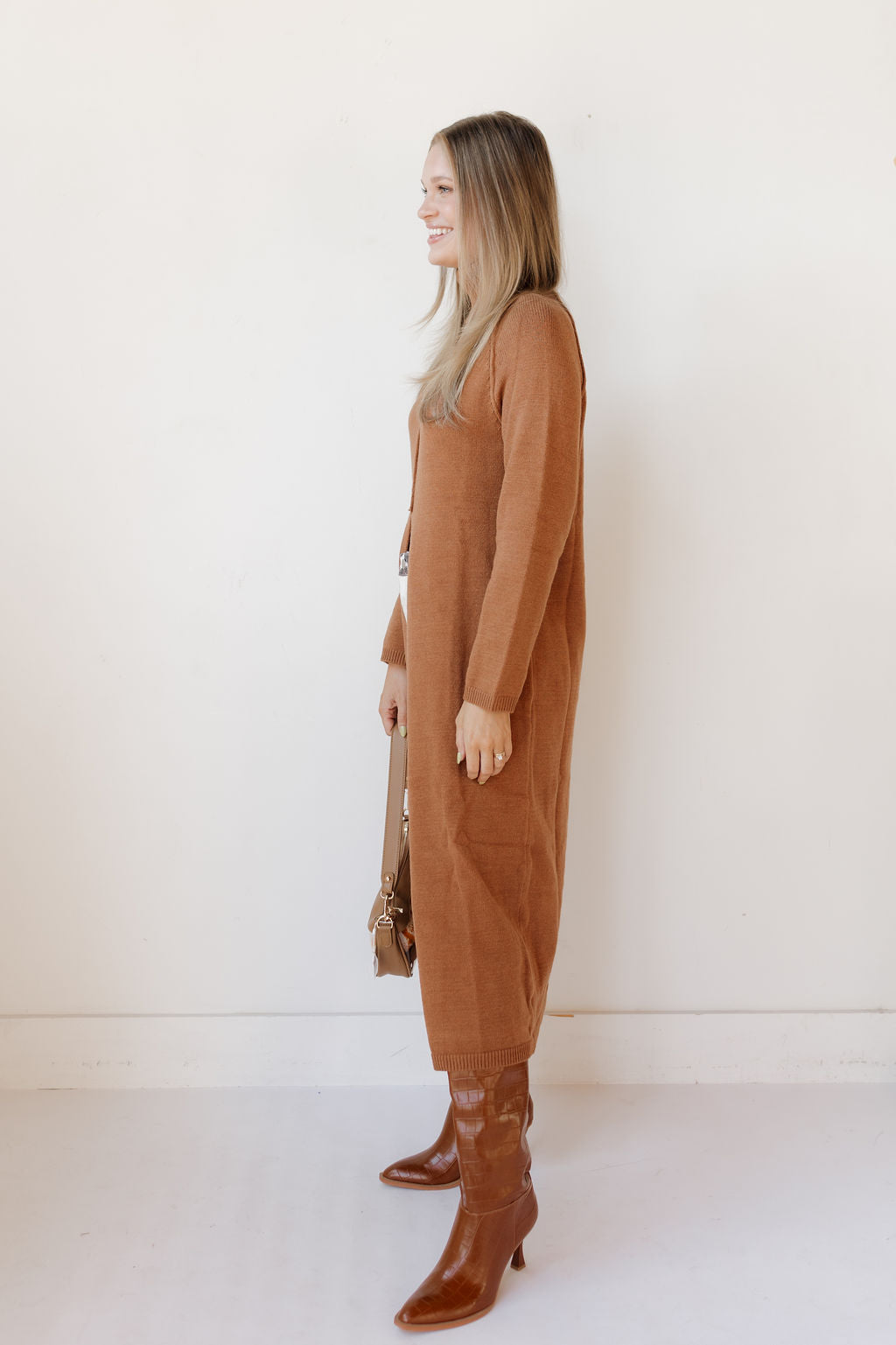 autumn knit tunic