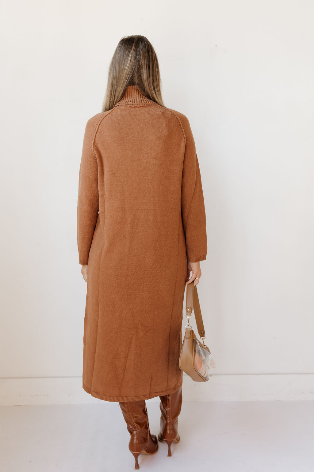 autumn knit tunic