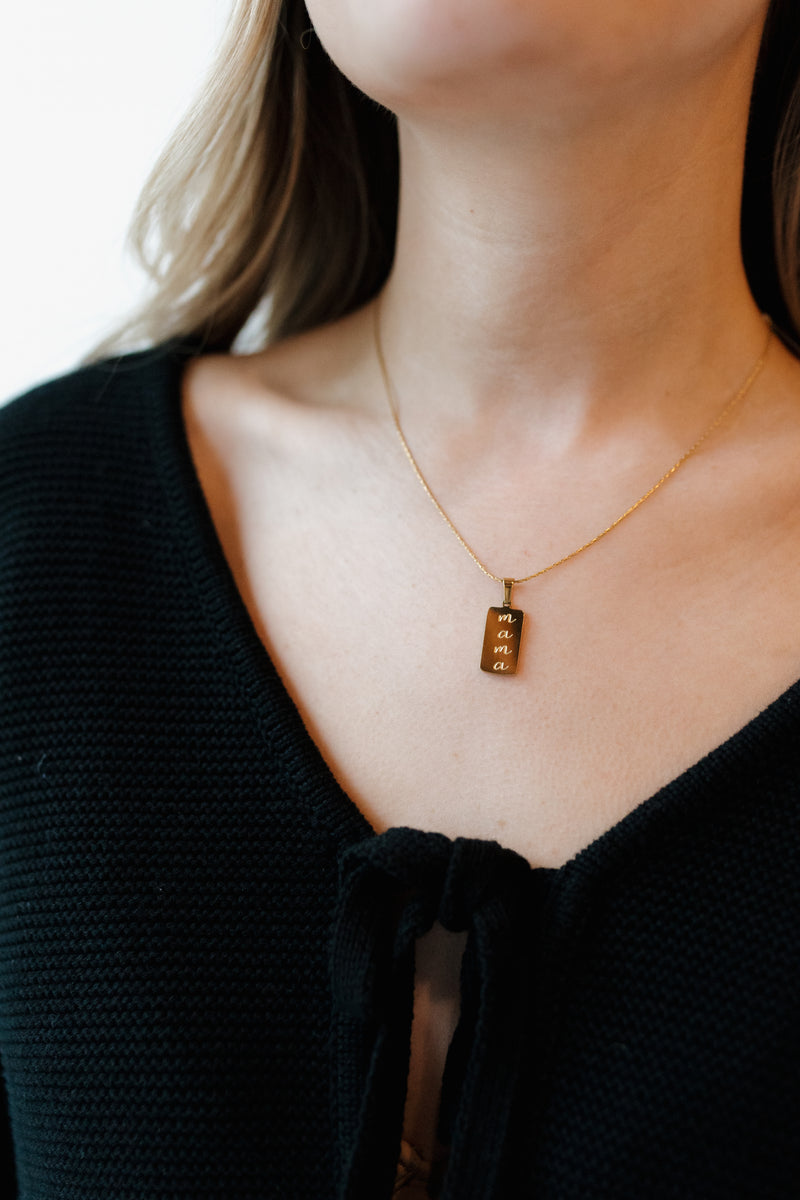 simply mama necklace