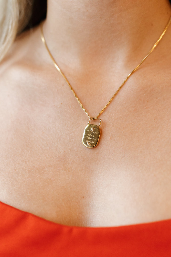 affirmation necklace