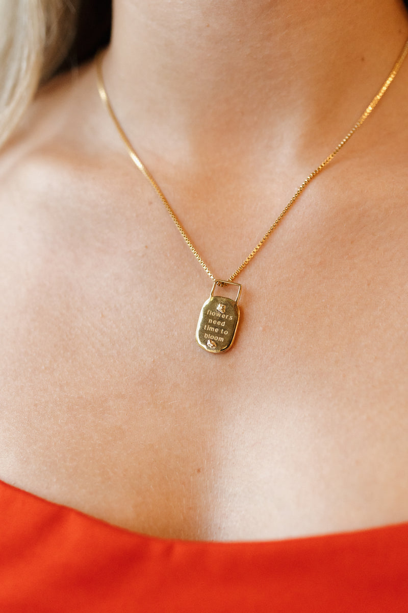 affirmation necklace