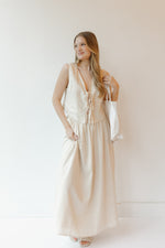 waverly linen tie top
