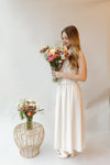 waverly linen maxi skirt