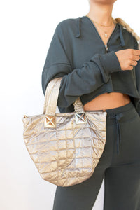 mode, logan mini tote