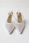 zayla mesh slingback heel