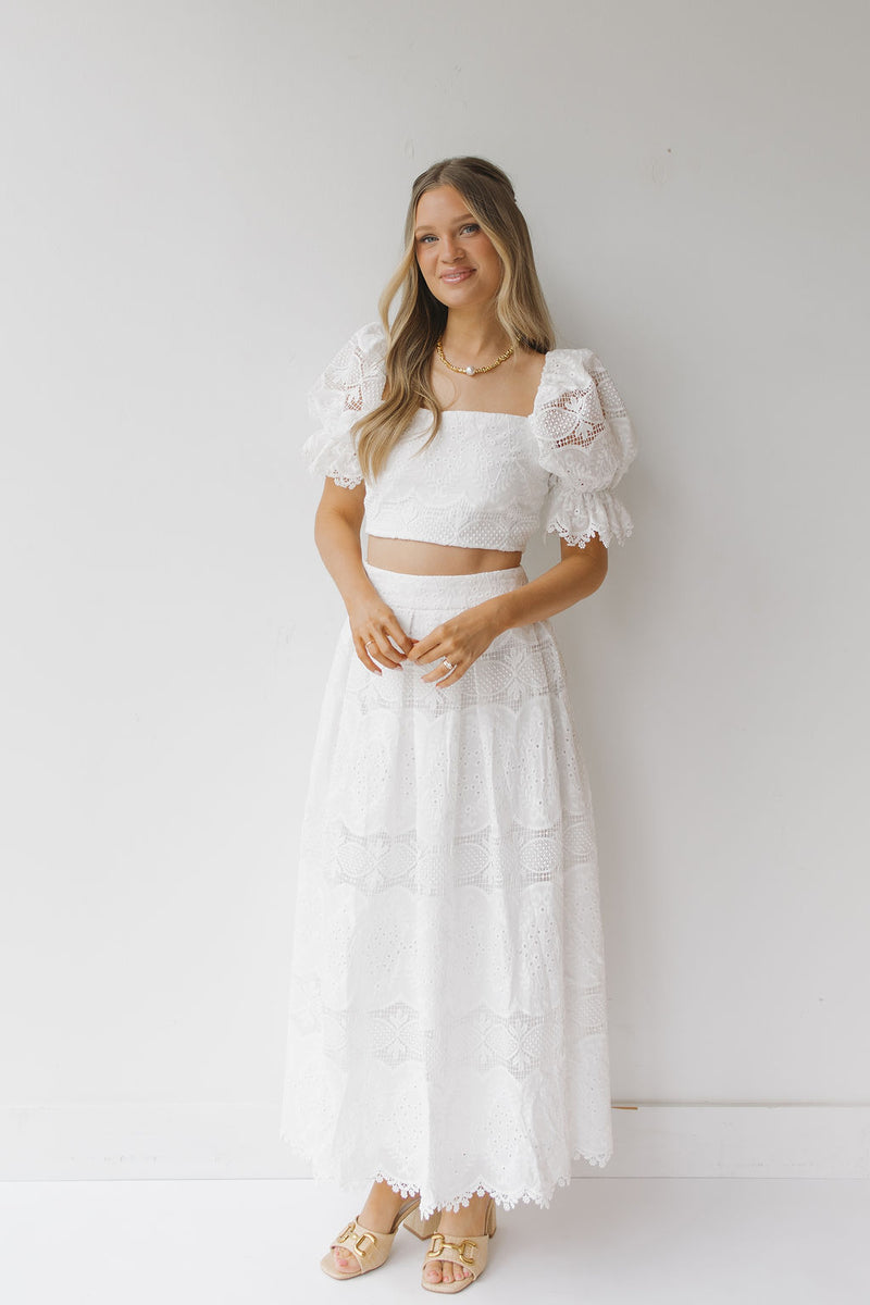 elcie lace top