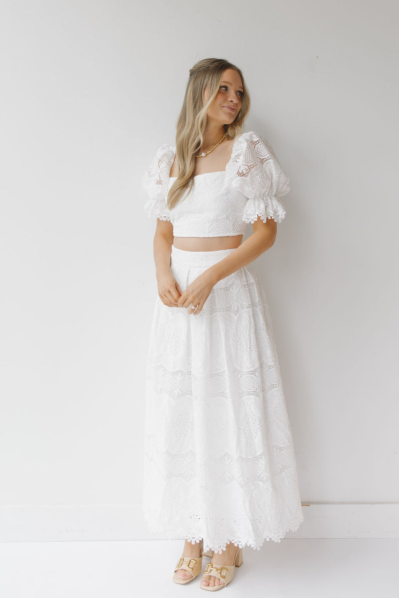 elcie lace top