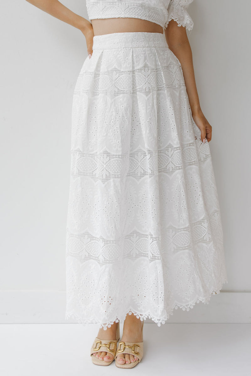 elcie lace skirt