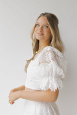 elcie lace top